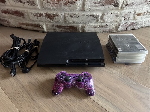 Console ps3 slim - ps3, nera