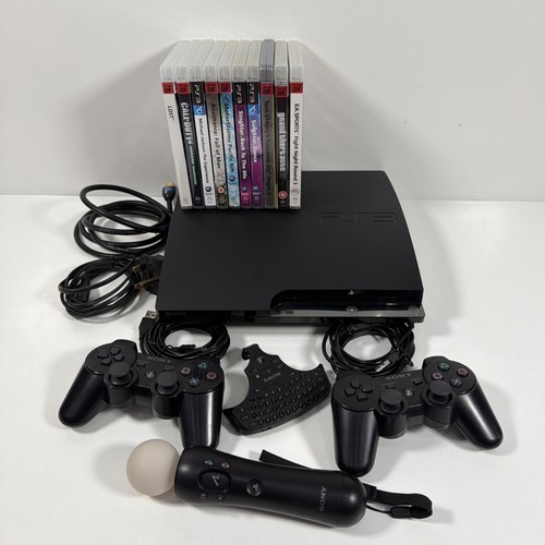 Sony ps3 slim setup console - slim,