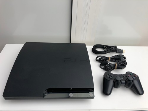 Sony ps3 slim black 120gb - ps3,
