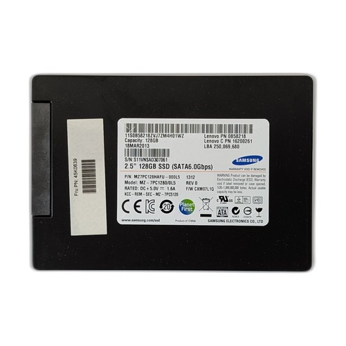 Ssd interno 128gb samsung - interno, 2,5"