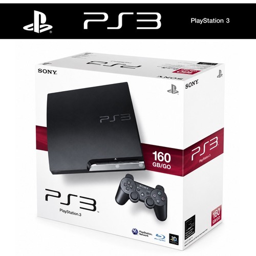 Playstation ps3 console slim - ps3,